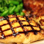 Bourbon-Glazed Salmon