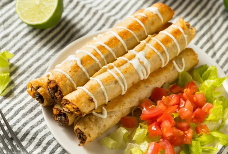 Chicken Flautas