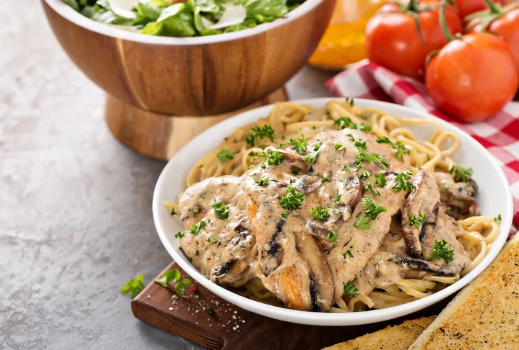 Chicken Marsala Pasta