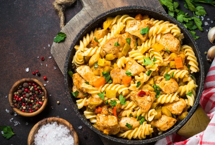 Chicken and Vegetable Pasta