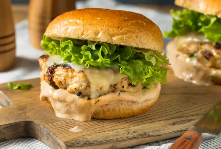 Chipotle Chicken Burger