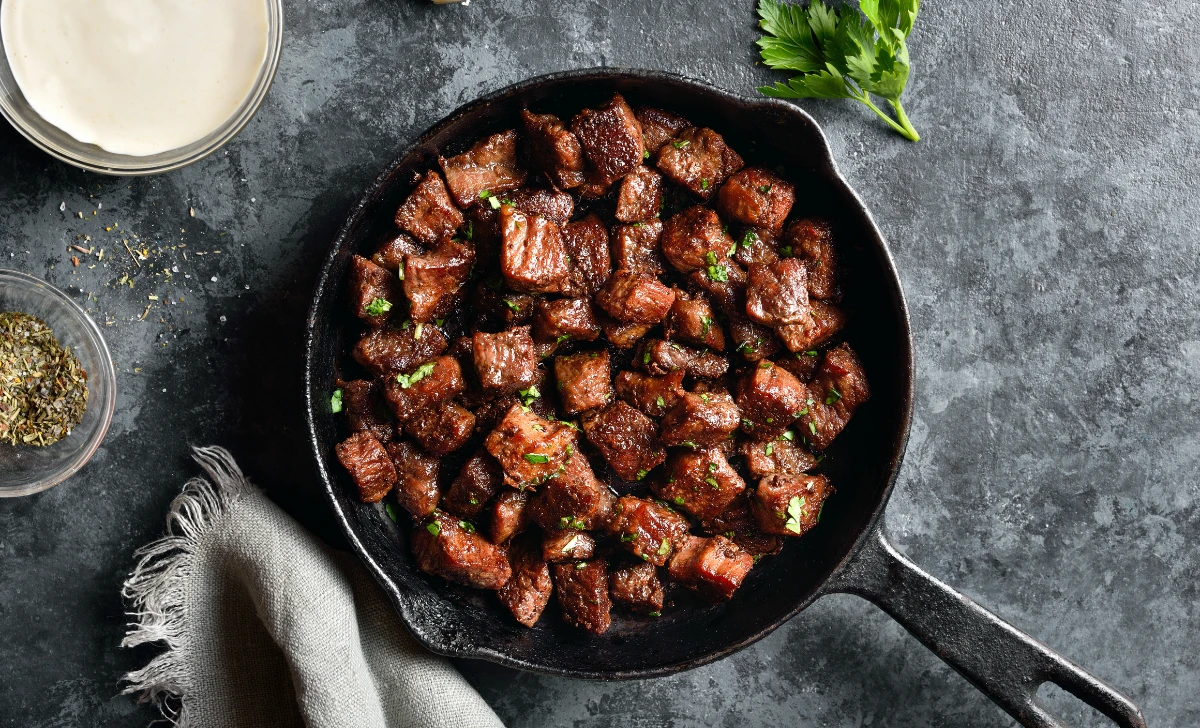 Garlic Butter Steak Bites