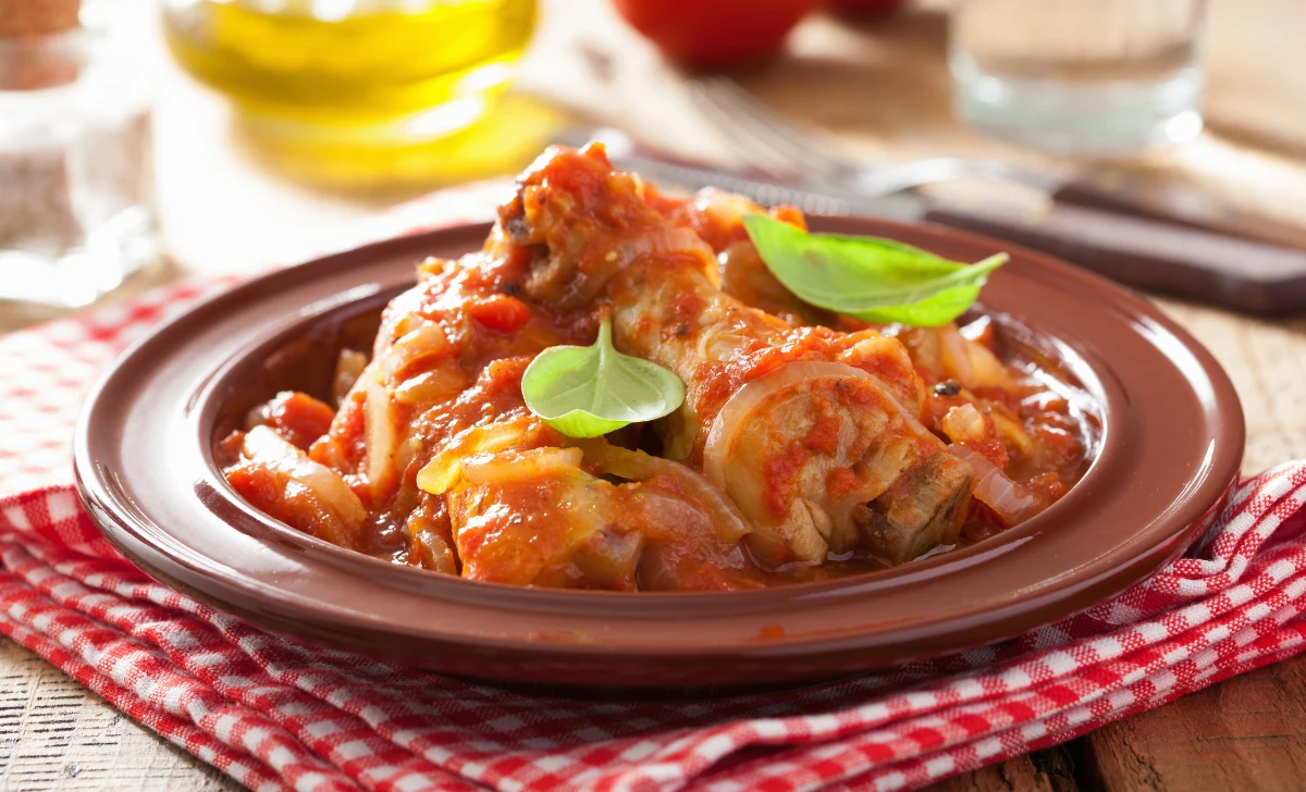 Italian Chicken Cacciatore