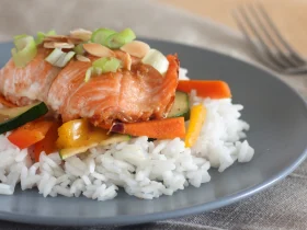 Maple Glazed Salmon