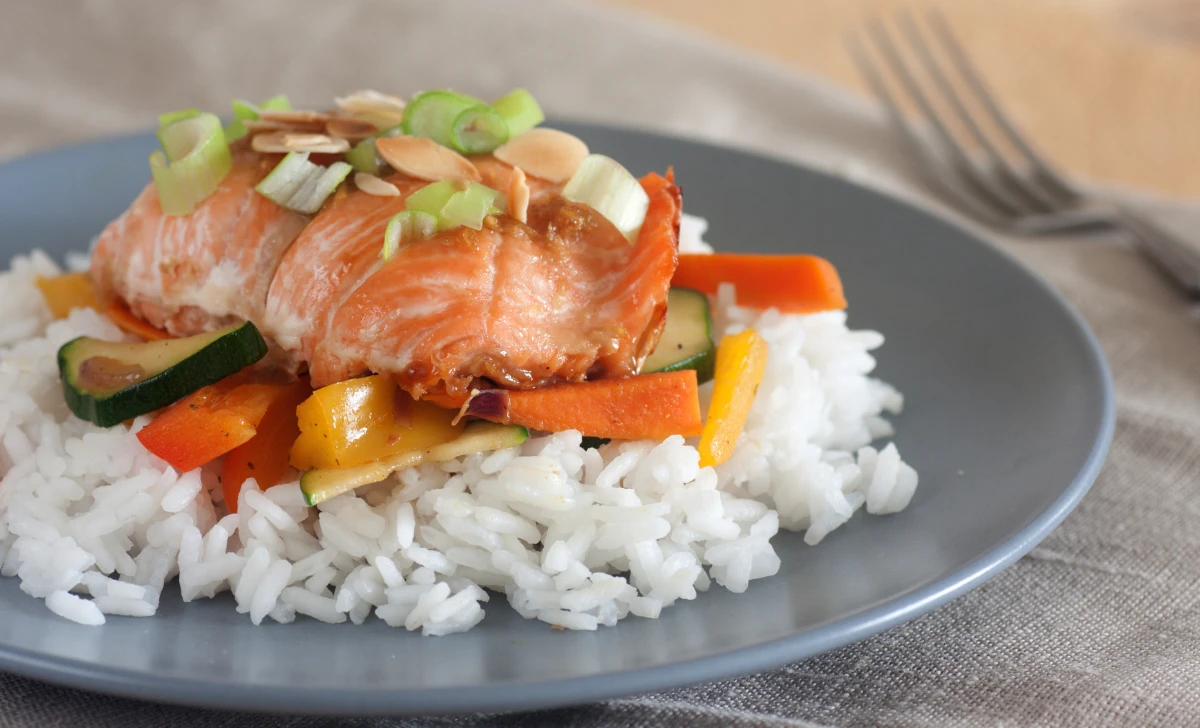 Maple Glazed Salmon