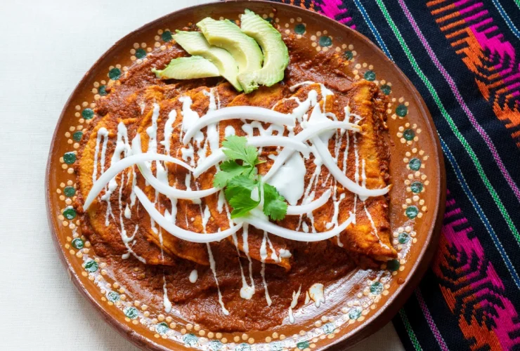 Mexican Red Enchiladas