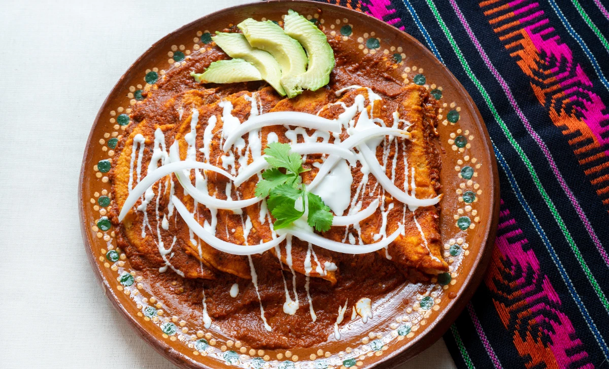 Mexican Red Enchiladas