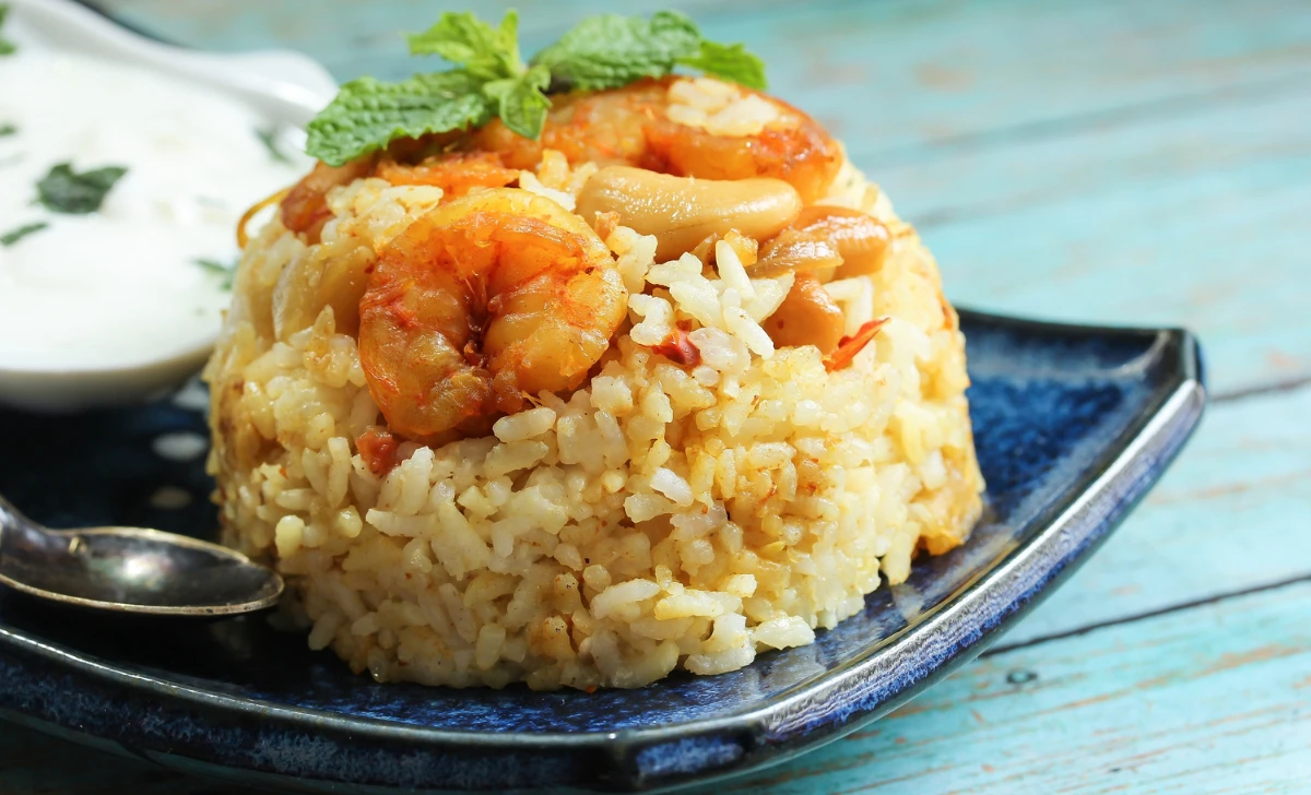 Shrimp Biryani