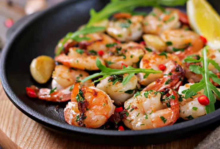 Shrimp Roasted in Garlic Butter