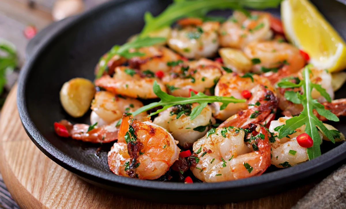 Shrimp Roasted in Garlic Butter