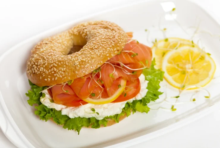 Smoked Salmon Bagel