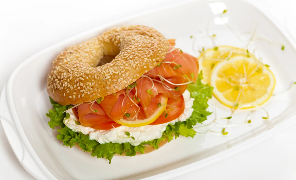 Smoked Salmon Bagel