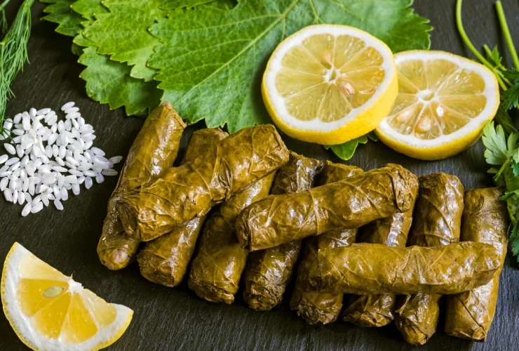 Stuffed Grape Leaves