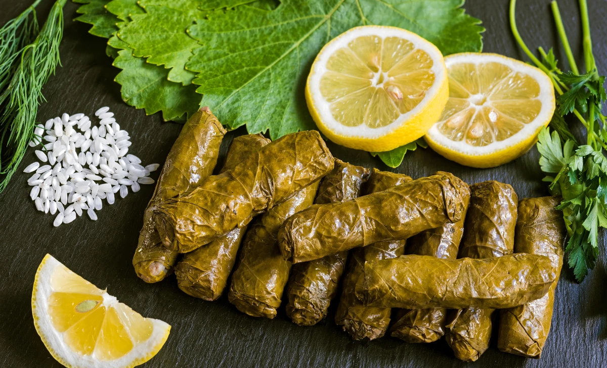 Stuffed Grape Leaves