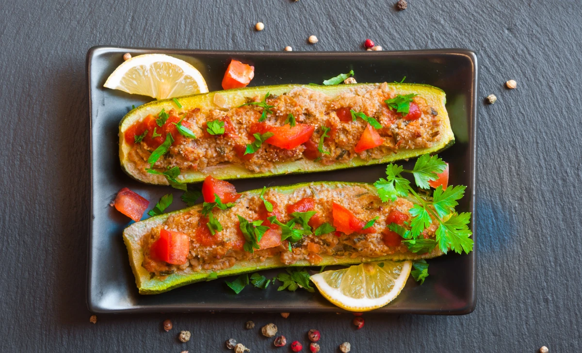 Stuffed Zucchini