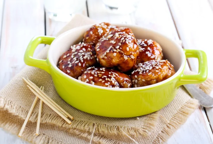 Teriyaki Chicken Meatballs