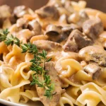 Beef Stroganoff