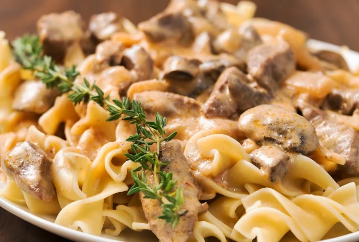 Beef Stroganoff