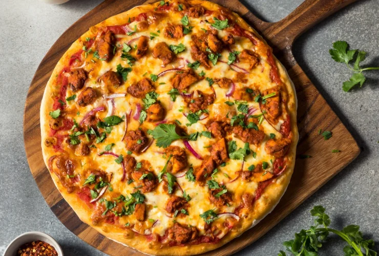 Chicken Tikka Pizza