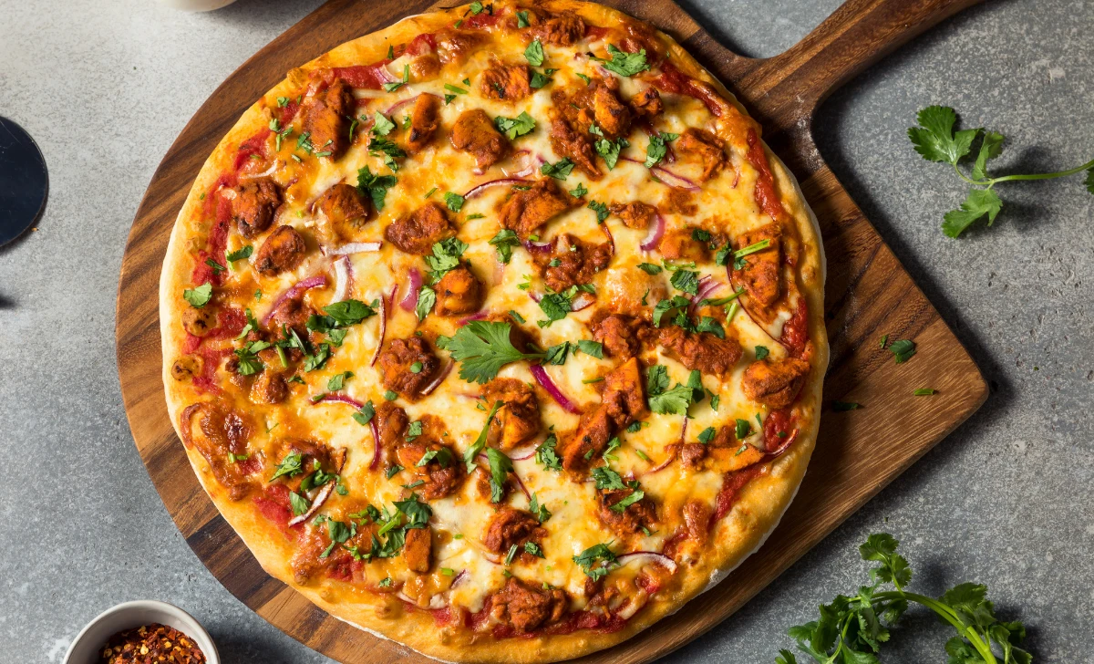 Chicken Tikka Pizza