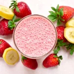 strawberry banana smoothie