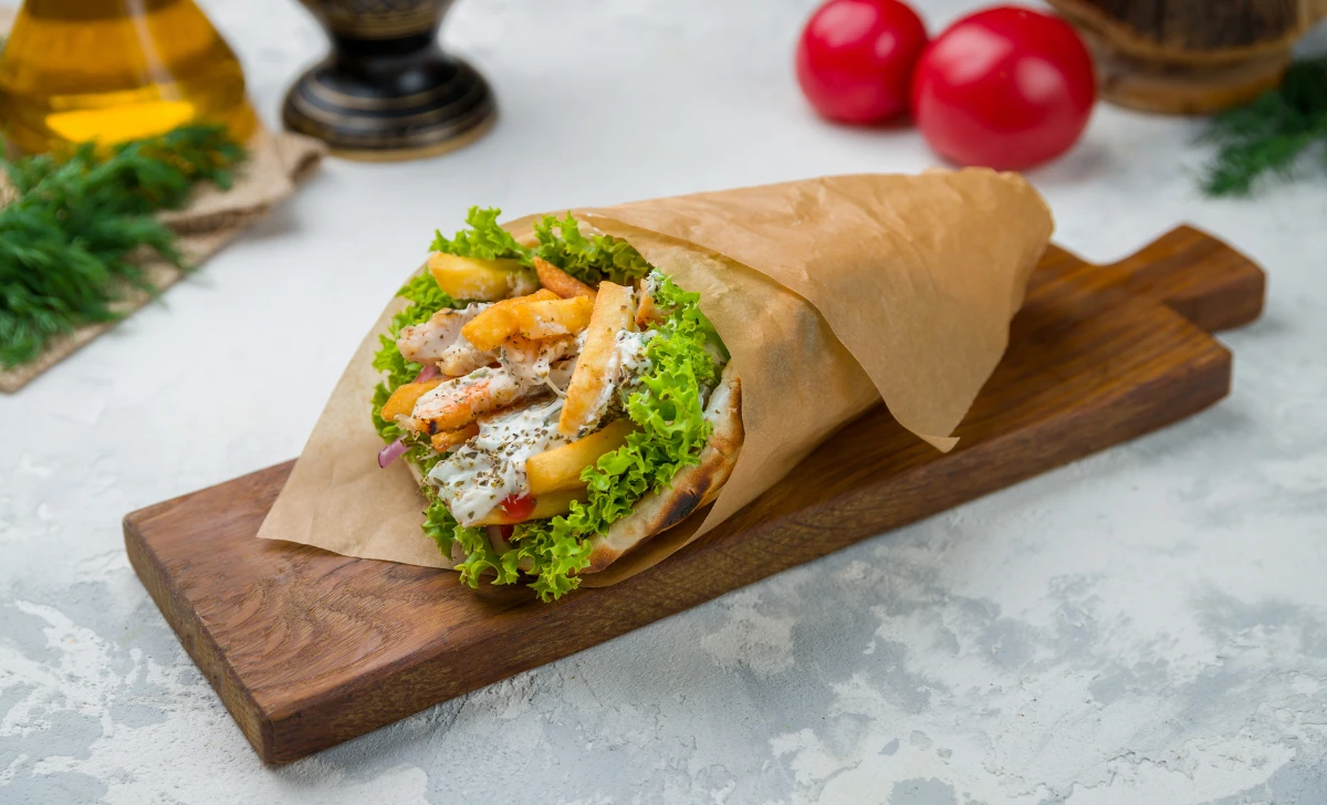 Chicken gyro