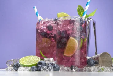 Blueberry Iced Lemonade