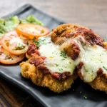 Chicken Parmigiana with Cheese