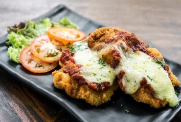 Chicken Parmigiana with Cheese