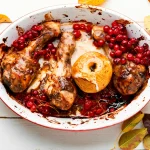 Chicken Roasted with Berries