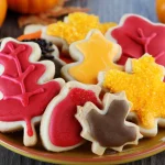 Fall cookies