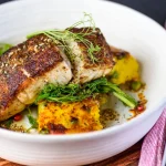 Grilled Barramundi Fish