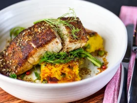 Grilled Barramundi Fish