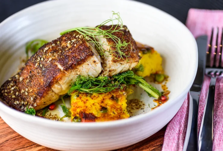 Grilled Barramundi Fish