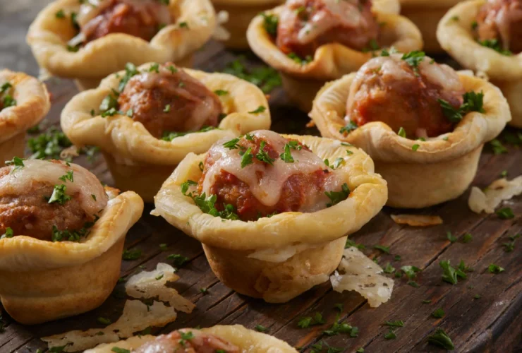 Meatball Pizza Bites