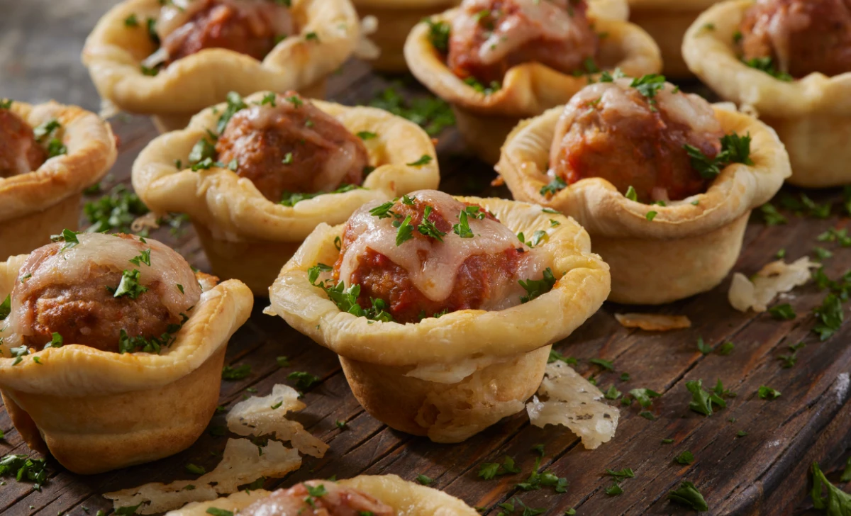 Meatball Pizza Bites