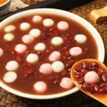 Red Bean Soup with Rice Ball