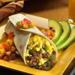 Sausage and Egg Breakfast Burrito