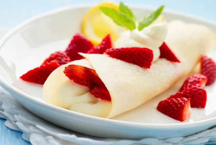 Strawberry Crepe