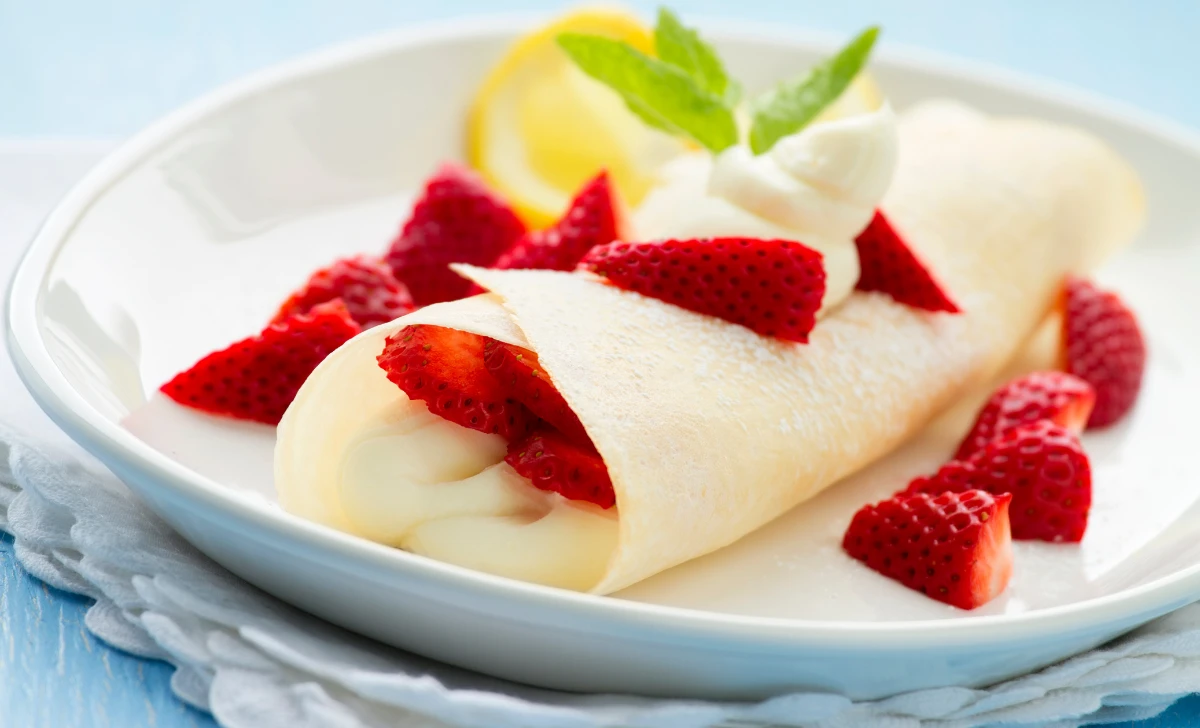 Strawberry Crepe