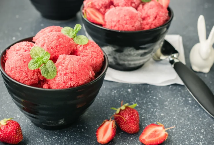 Strawberry Sorbet