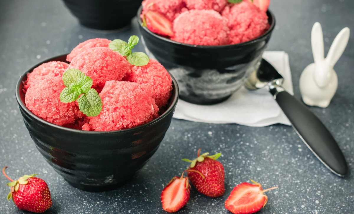 Strawberry Sorbet