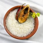 Panta Bhat with Fried Fish