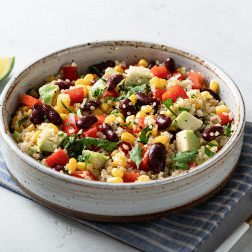 Dense bean salad