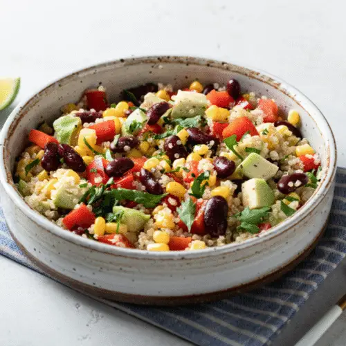 Dense bean salad
