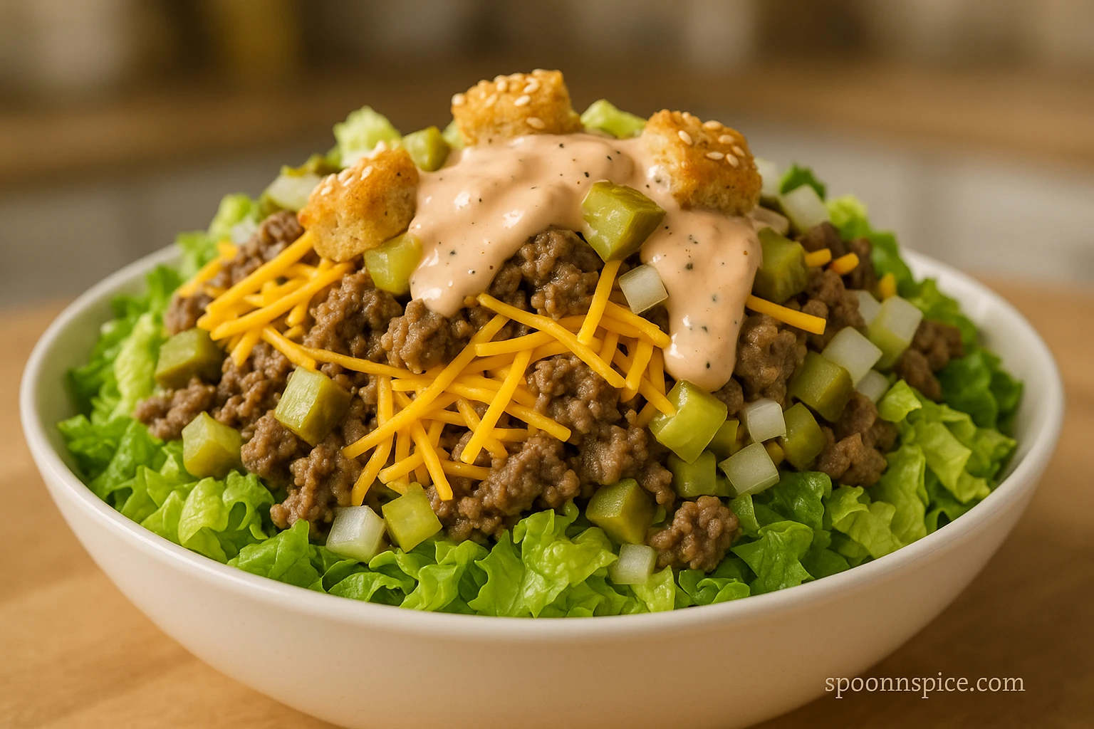 Big Mac Salad Recipe
