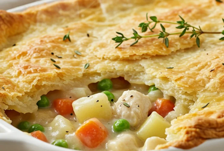 chicken pot pie casserole