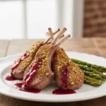 cranberry lamb chops
