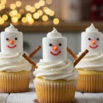 Snowman Cupcakes