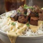 Steak and Queso Rice
